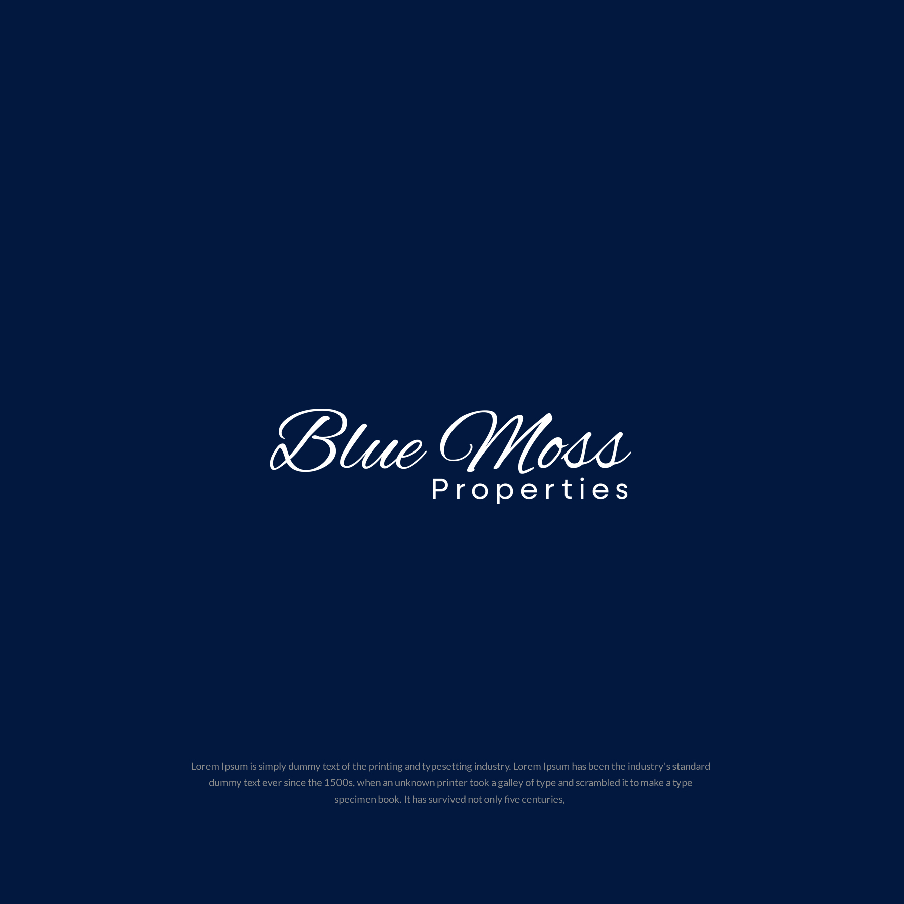 Design de Logo par SL Designer pour Blue Moss Properties, LLC | Design #24294615