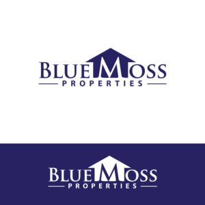 Logo Design by GODDREAMCREATION for Blue Moss Properties, LLC | Design: #24296390