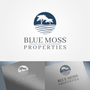 Logo Design by GRAFFYC for Blue Moss Properties, LLC | Design: #24298607