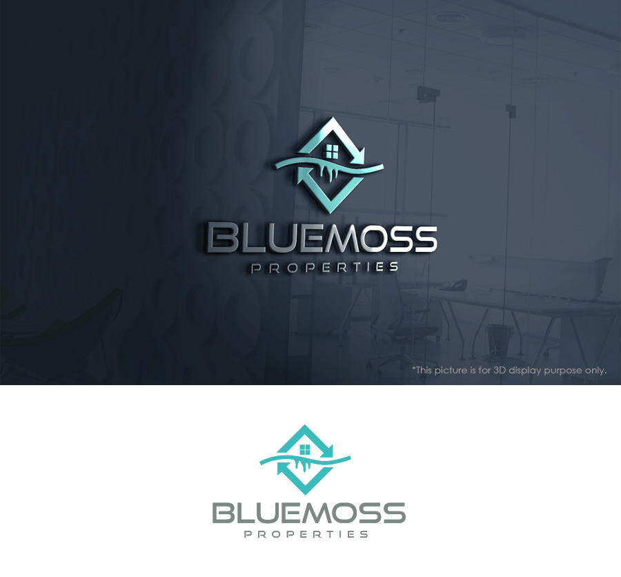 Logo Design by Matrix Studio for Blue Moss Properties, LLC | Design #24297535
