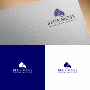 Blue Moss Properties  | Logo Design by ZiangArt_Studio