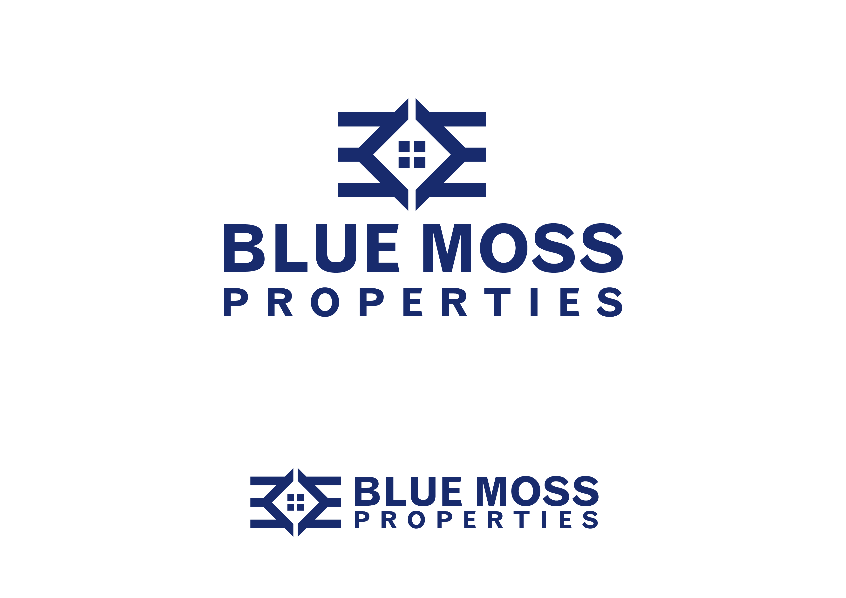 Logo Design by Design-M'n'M for Blue Moss Properties, LLC | Design #24301244