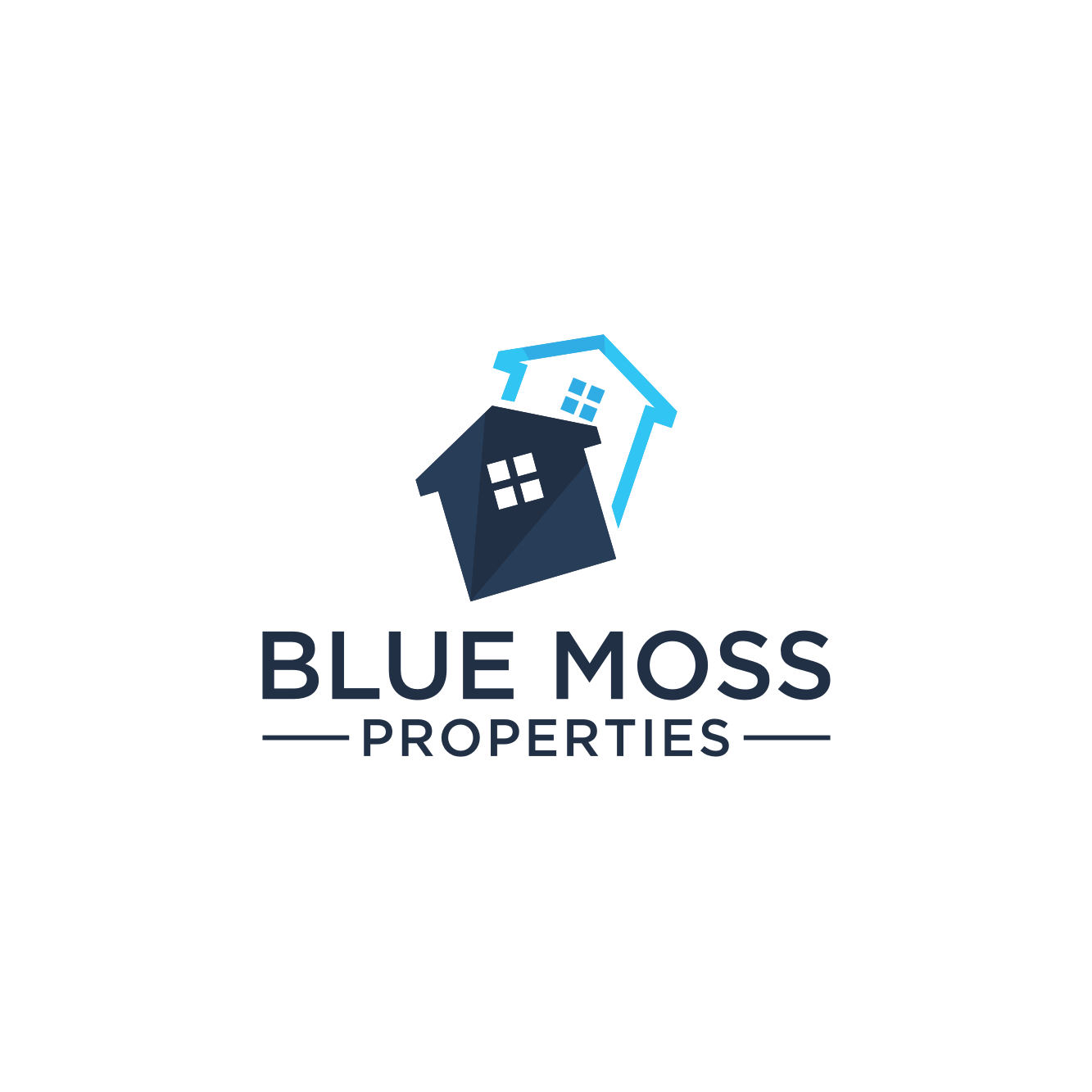 Logo Design by G.R.L.T 2 for Blue Moss Properties, LLC | Design #24294450