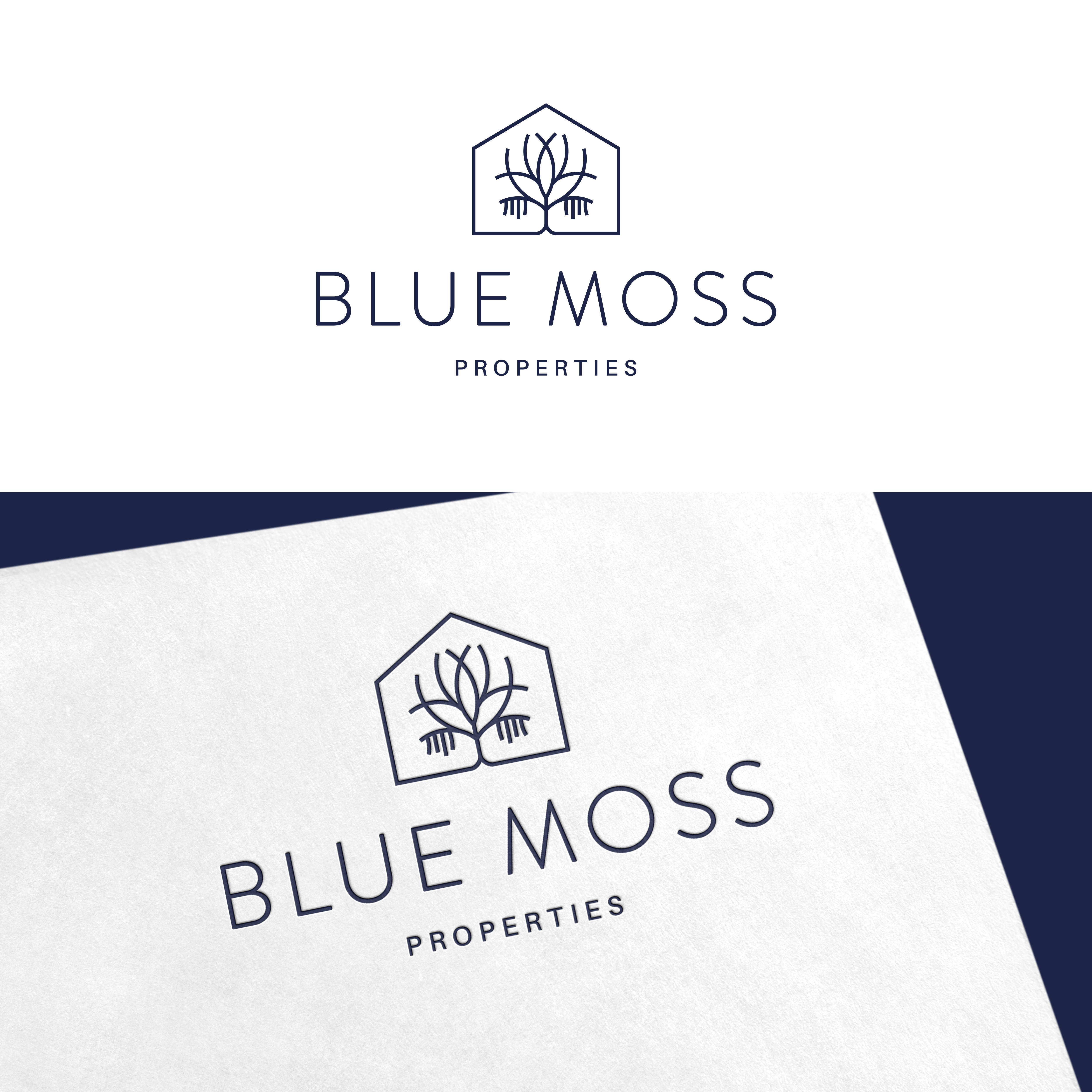 Design de Logo par jlcada17 pour Blue Moss Properties, LLC | Design #24294489