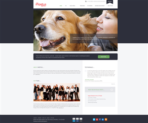 Web Design by aarsita for The Impetus Agency | Design #3047823