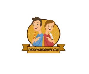 Logo / Bakery / Two Guys and a Knife | Diseño de Logo por InkThink by Scaurus