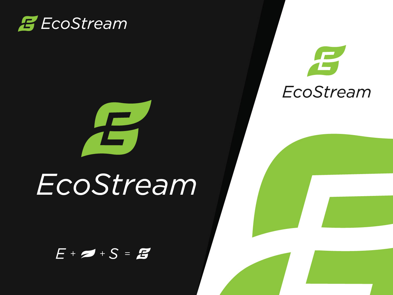 Logo-Design von MAHARAJA Designs für Eco Stream | Design #24308219
