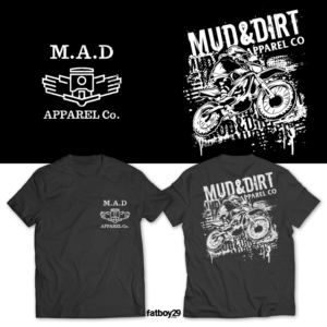 M.A.D Apparel Co. | Design de T-shirt par Fatboy Graphic