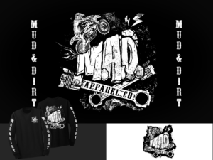 Design de T-shirt par paulmina pour MAD Apparel Co. | Design #24310368