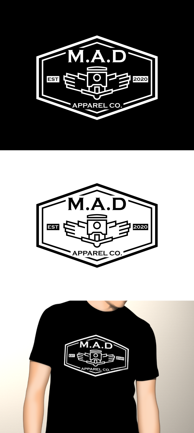 Logo-Design von fatiyadesign für MAD Apparel Co. | Design #24303741