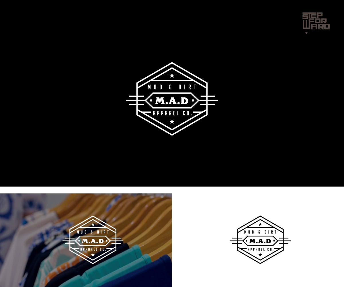 Logo-Design von step forward 2 für MAD Apparel Co. | Design #24319043