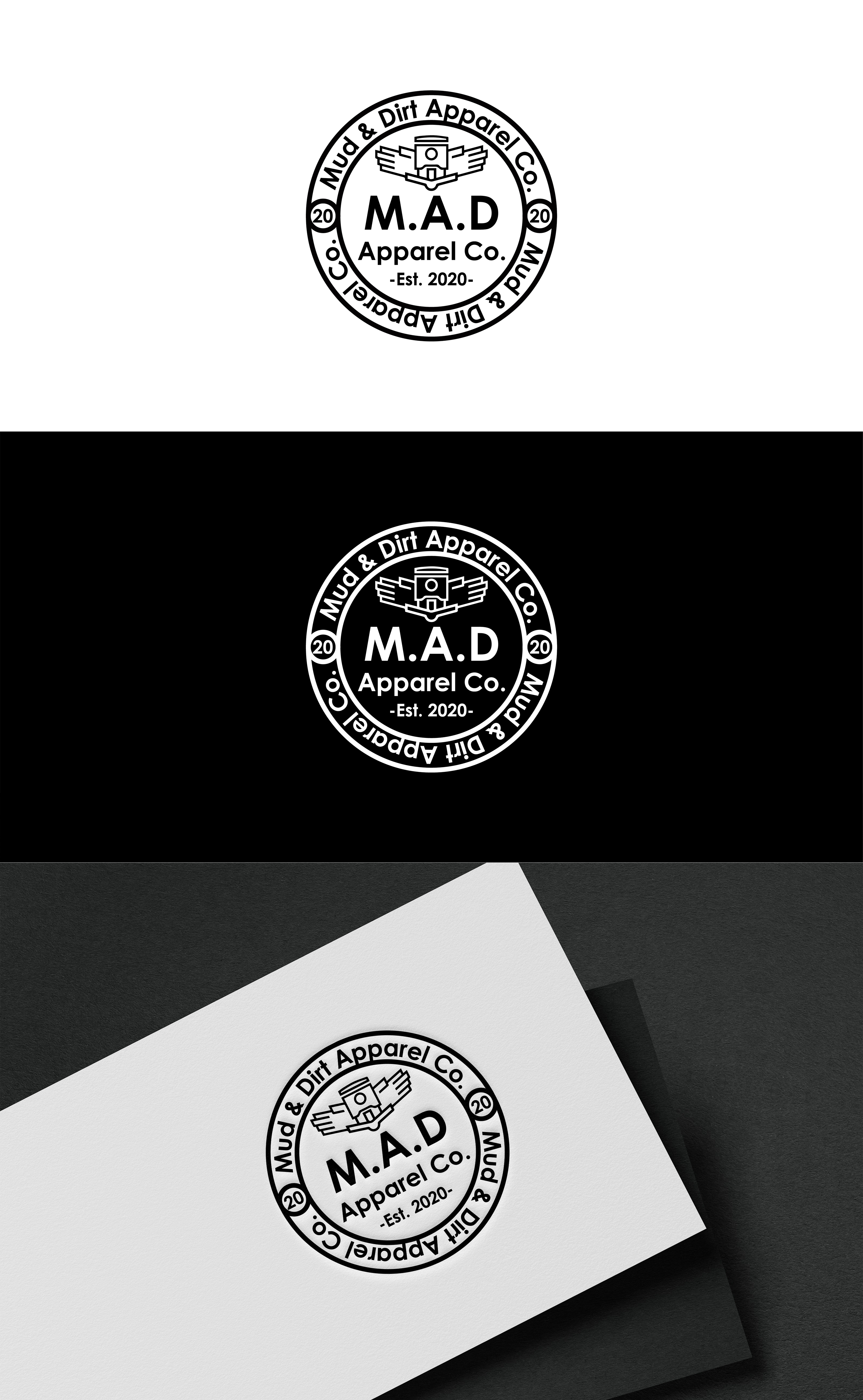 Logo-Design von Abdulmalik Ganijonov für MAD Apparel Co. | Design #24314984