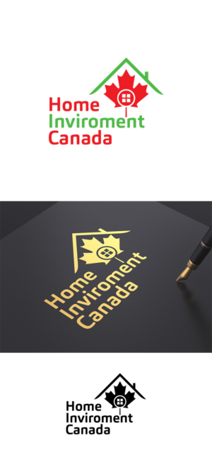 Logo Design by 4AD for Home Inviroment Canada  | Design: #24368882