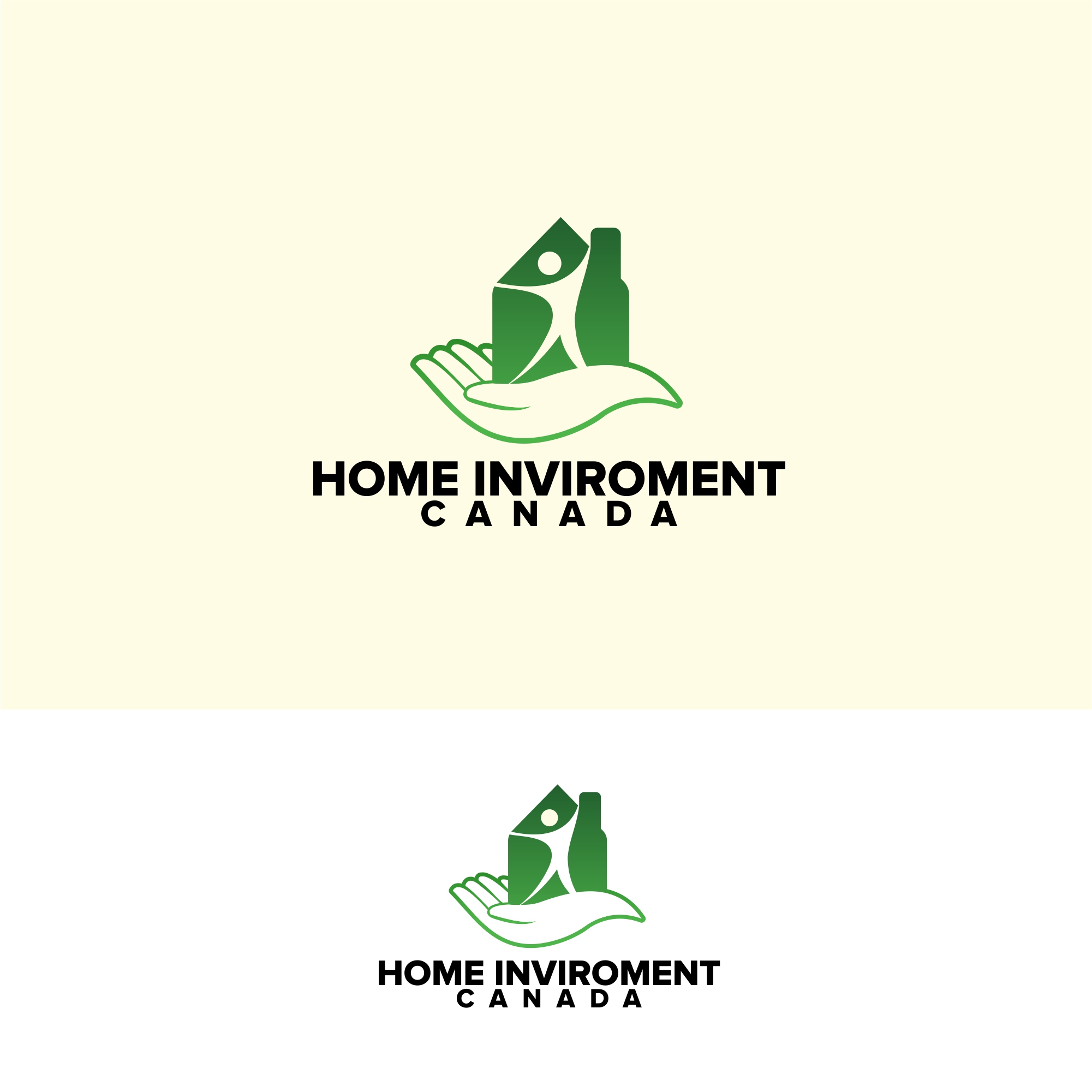 Logo Design by alitjuara for Home Inviroment Canada  | Design #24324661