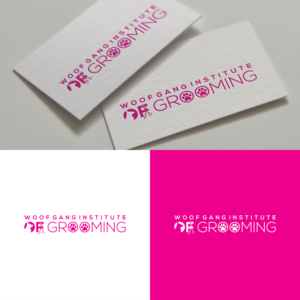 Woof Gang Institute OF Grooming | Logo Design by tejo
