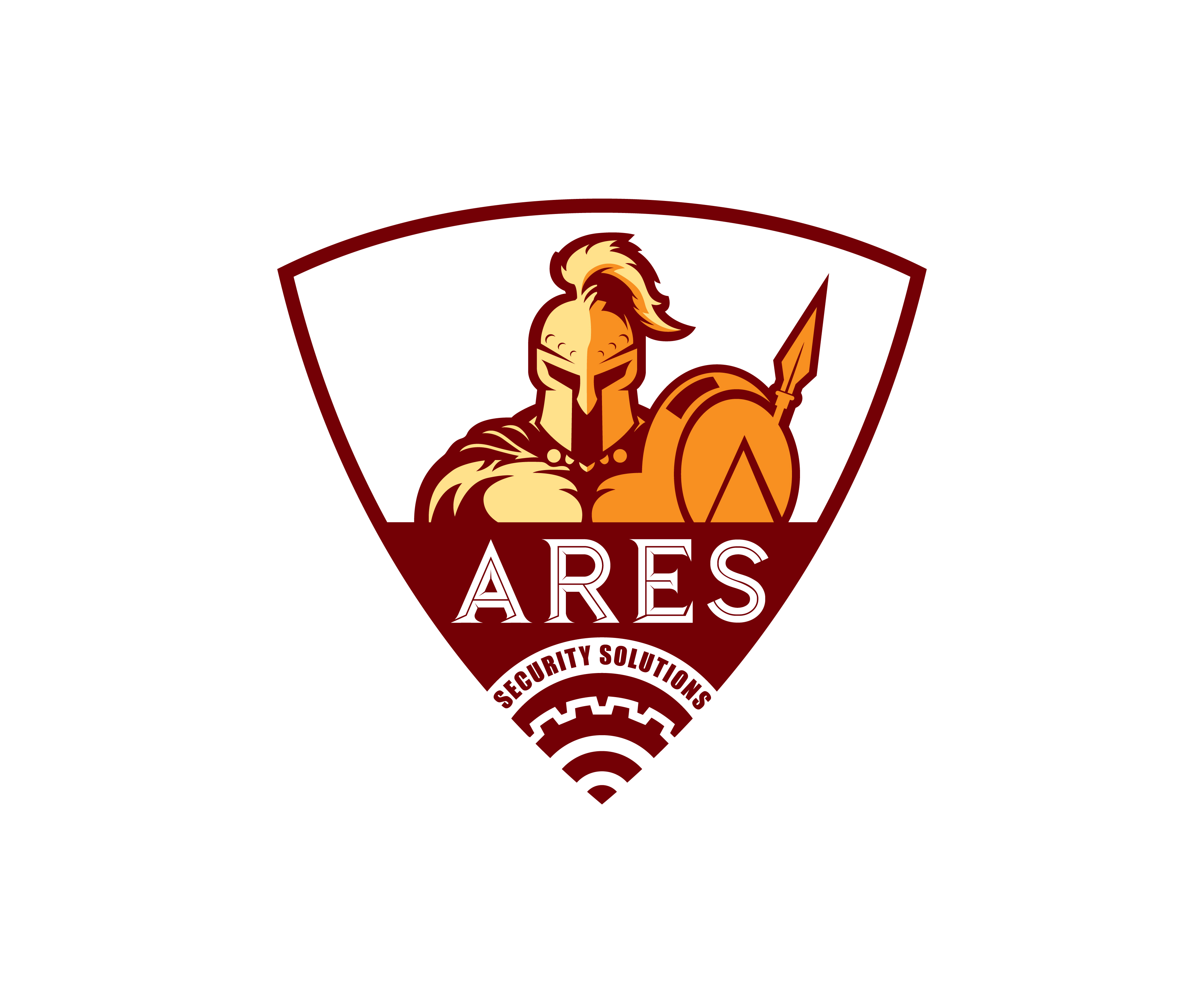 Professional, Masculine, Security Service Logo Design for Ares Security ...