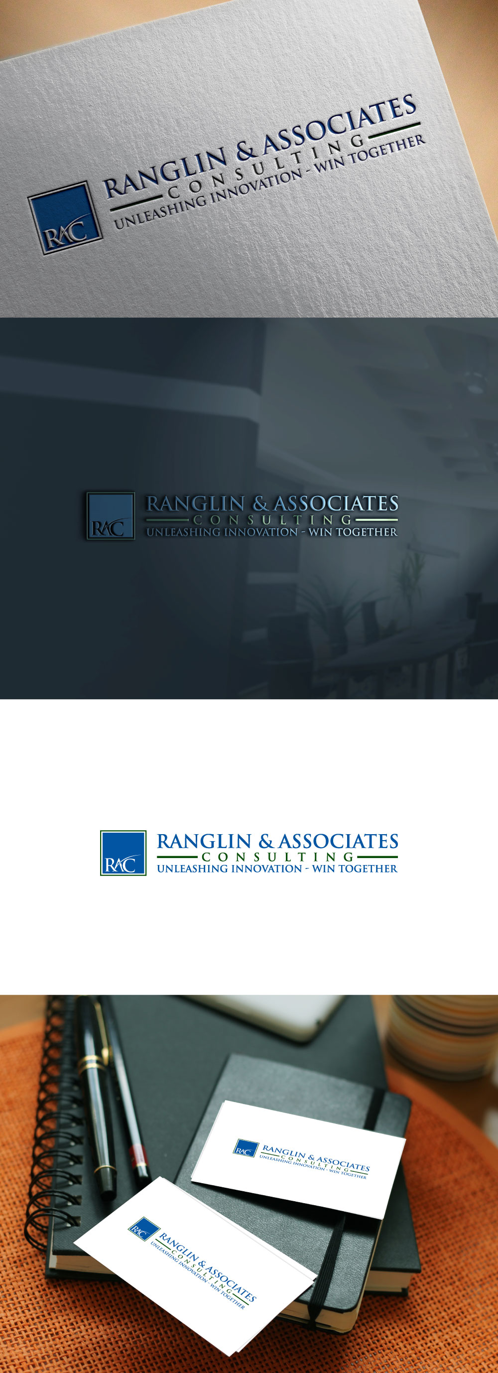Logo Design by DONAL JR for Ranglin & Associates Consulting  | Design: #24352907