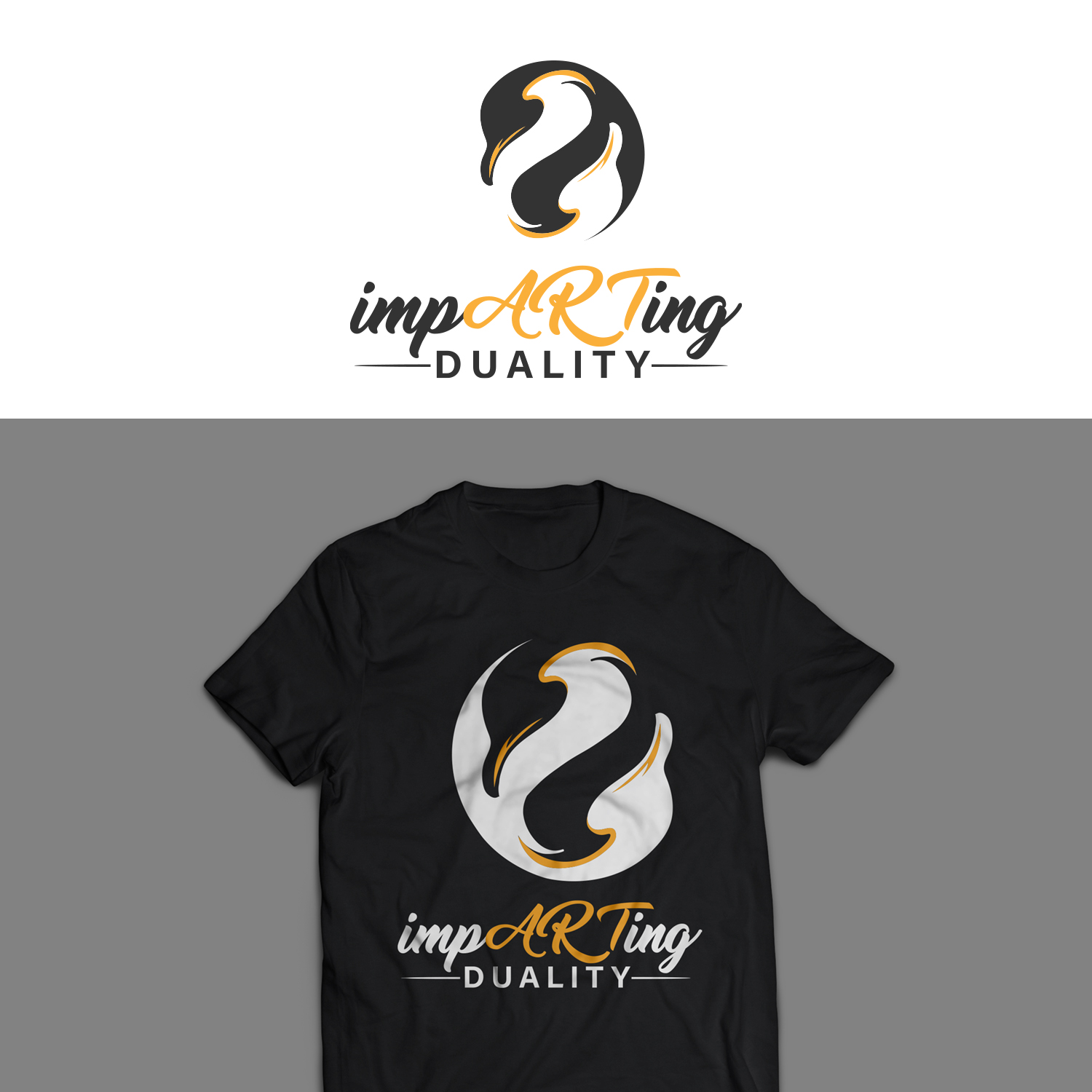 Logo Design by GenArt for Imparting Duality | Design #24330794