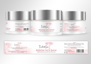 One of a kind, 100% Pure & Natural Skincare line needs stunning product label  | Graphic Design by SAI DESIGNS