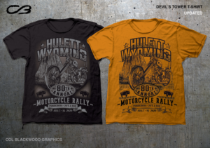 T Shirt design for 80th annual rally  | T-shirt Design by Col 3