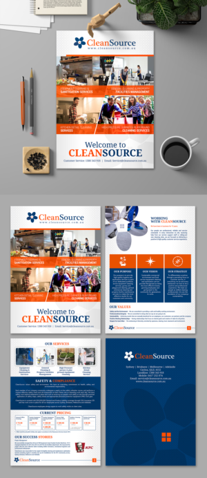 Brochure condensed from the PDF marketing  | Flyer-Design von SAI DESIGNS