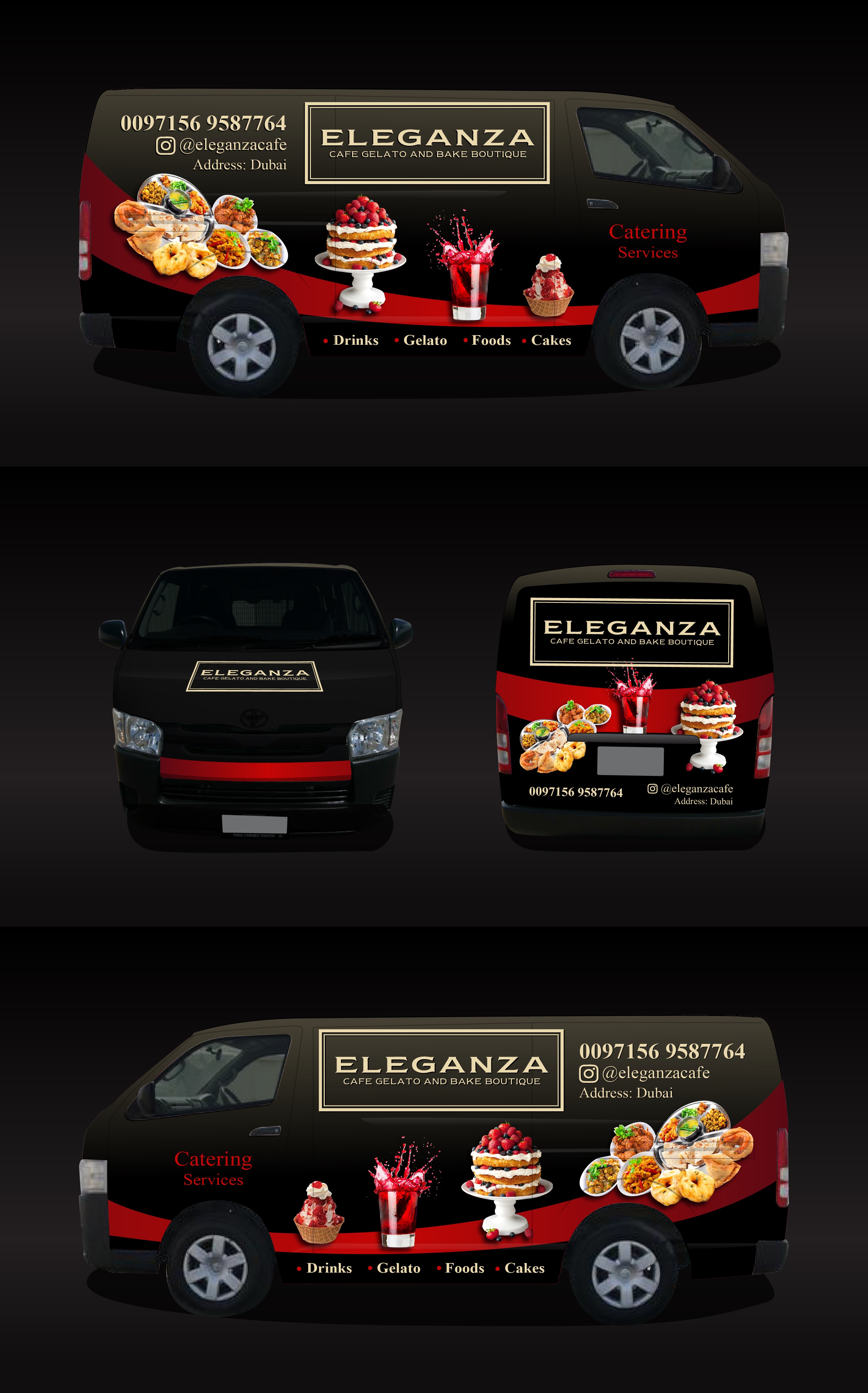 Diseño de Rotulación de Vehículo por Kira Graphics para este proyecto | Diseño #24351737