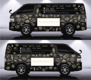  Car wrap for Toyota HiAce standard roof Food delivery van | Car Wrap-Design von Jason Vantran