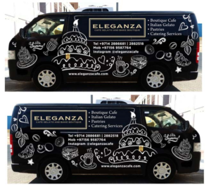  Car wrap for Toyota HiAce standard roof Food delivery van | Car Wrap-Design von jancon 2