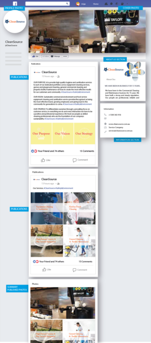 Design Facebook par MuchasMigas pour ce projet | Design : #24485593