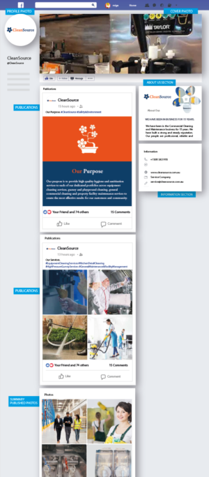 Design Facebook par MuchasMigas pour ce projet | Design : #24493527