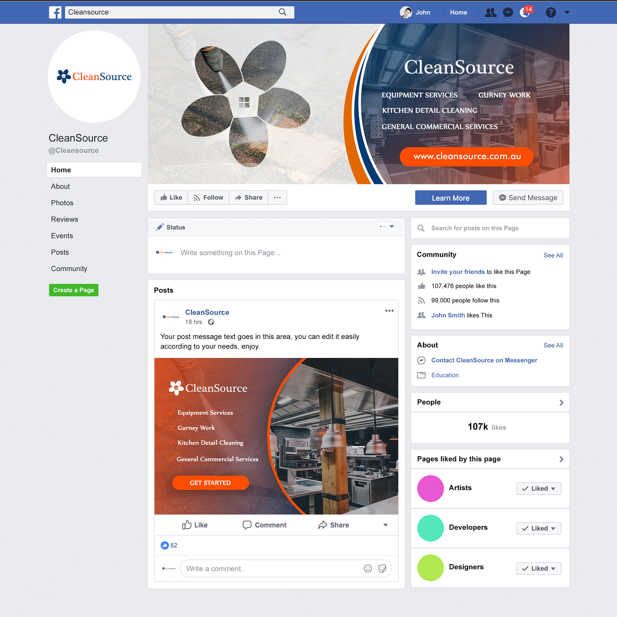 Facebook-Design von aberyor für dieses Projekt | Design #24462989