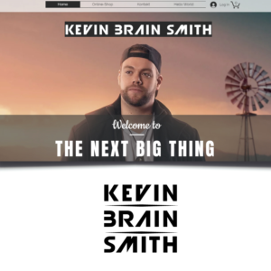 Kevin Brain Smith | Logo Design by WooW Designs