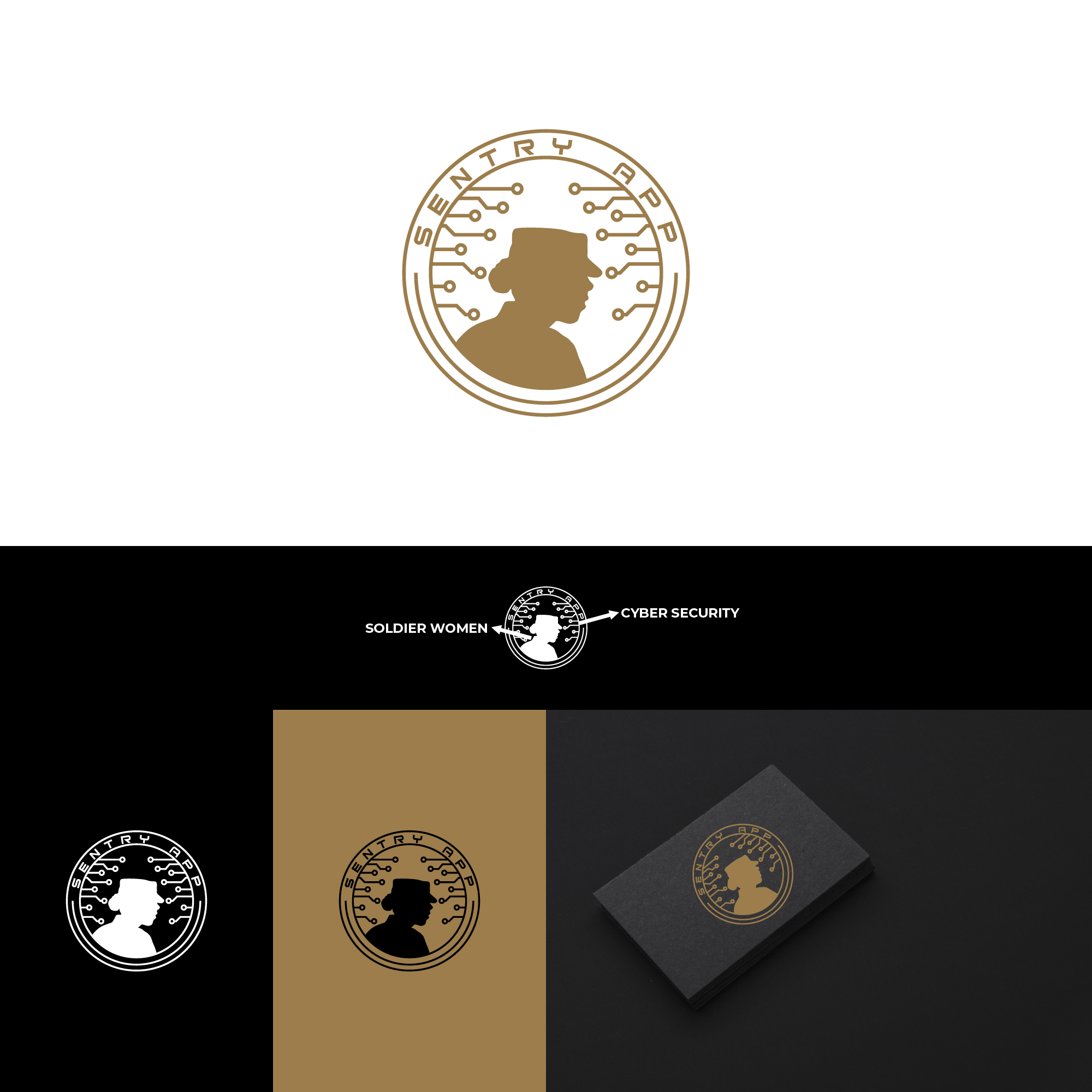 Logo Design by alitjuara for Sentry App | Design #24322417