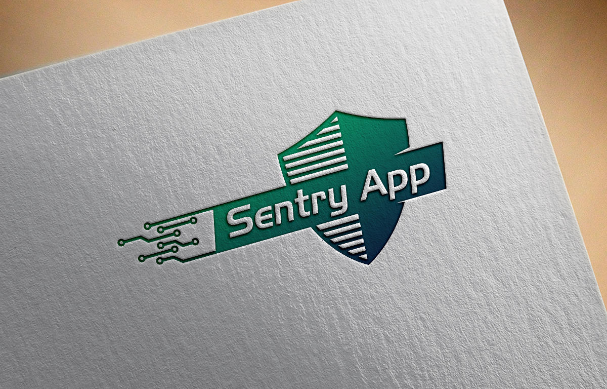 Diseño de Logo por 4tech services para Sentry App | Diseño #24311706