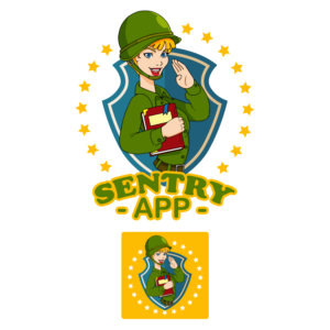Logo-Design von cahayafatimah für Sentry App | Design #24309665