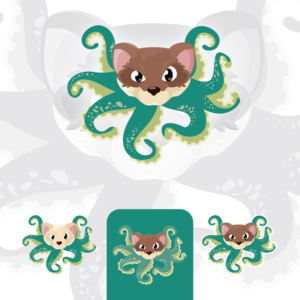 Design de Mascotte par Gabriel T. Marques pour snd.ai | Design : #24323535