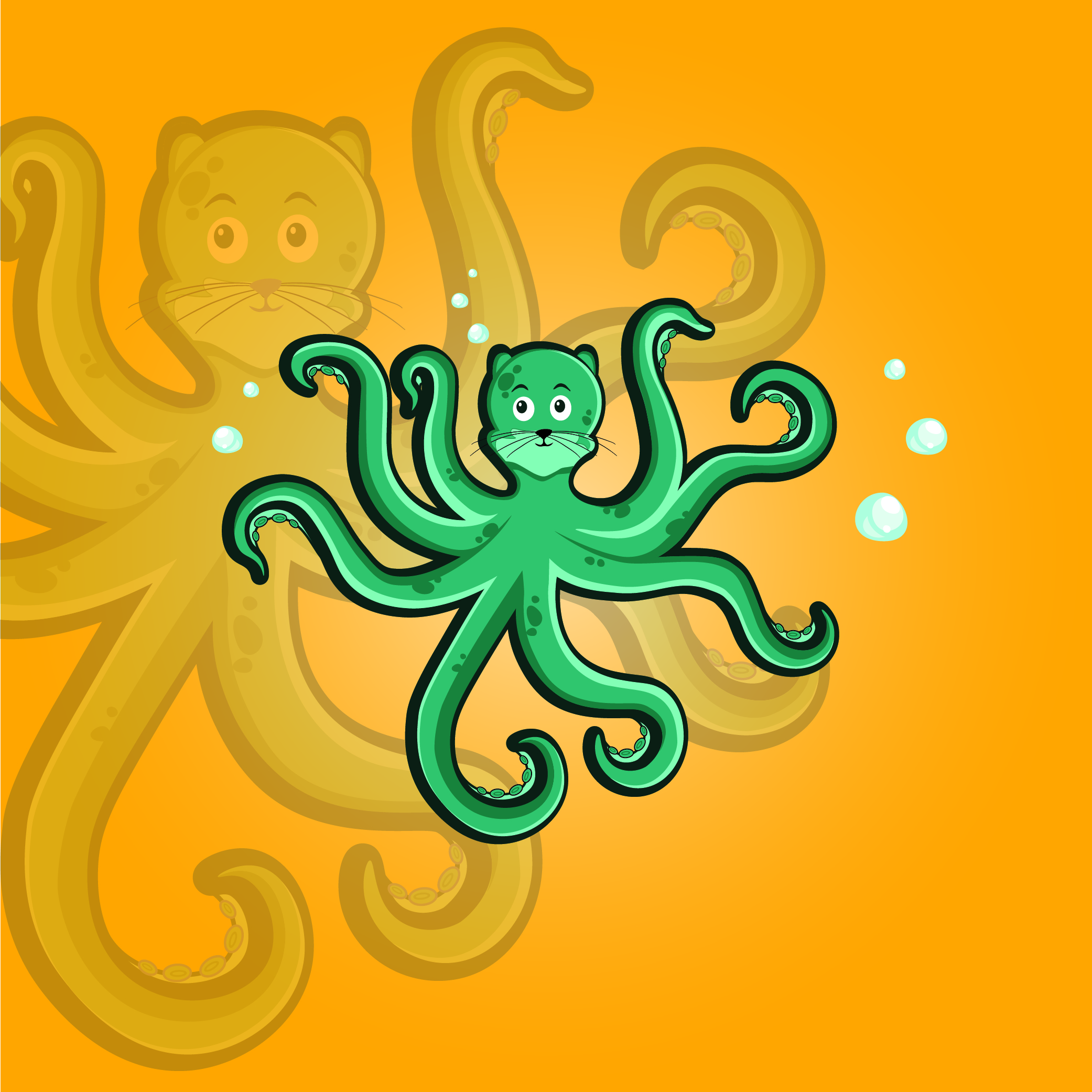 Mascot Design by OroojF for snd.ai | Design #24352944