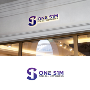 One SIM - global networks | Logo Design by Trident