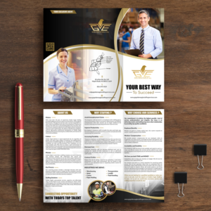 Golden Eagle Staffing Agency | Design de Brochure par aspiremedia