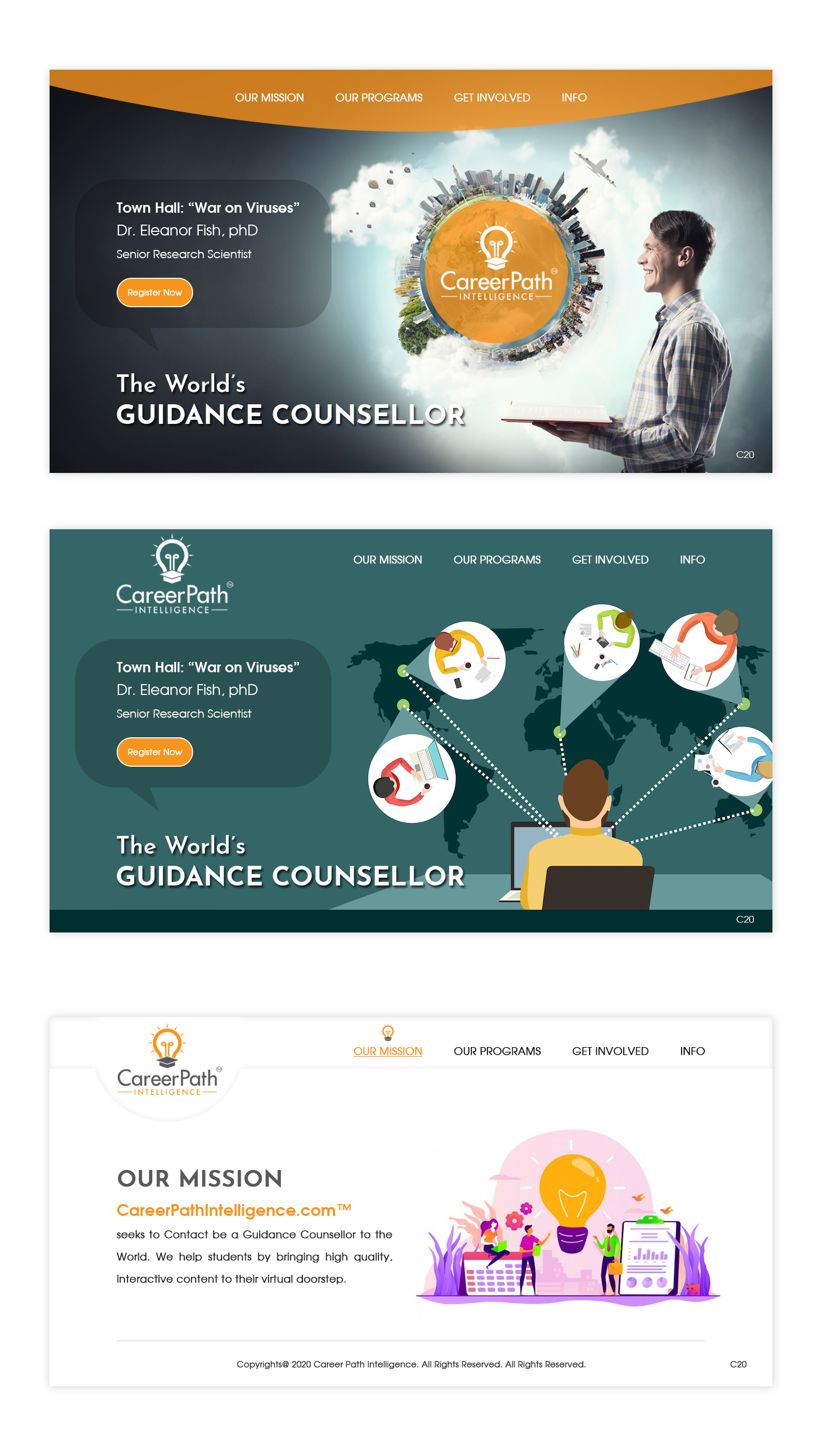 Wordpress Design by pb for this project | Design #24331778