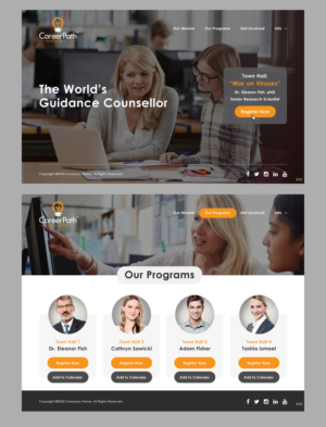 Wordpress Design by pb for this project | Design: #24331795