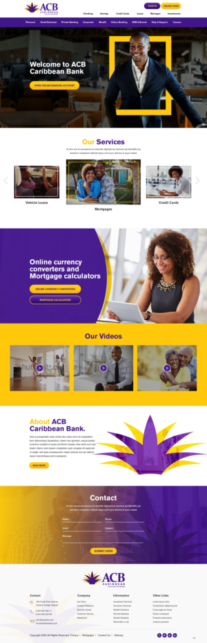 Web Design by pb for Orange Media Group | Design: #24349023