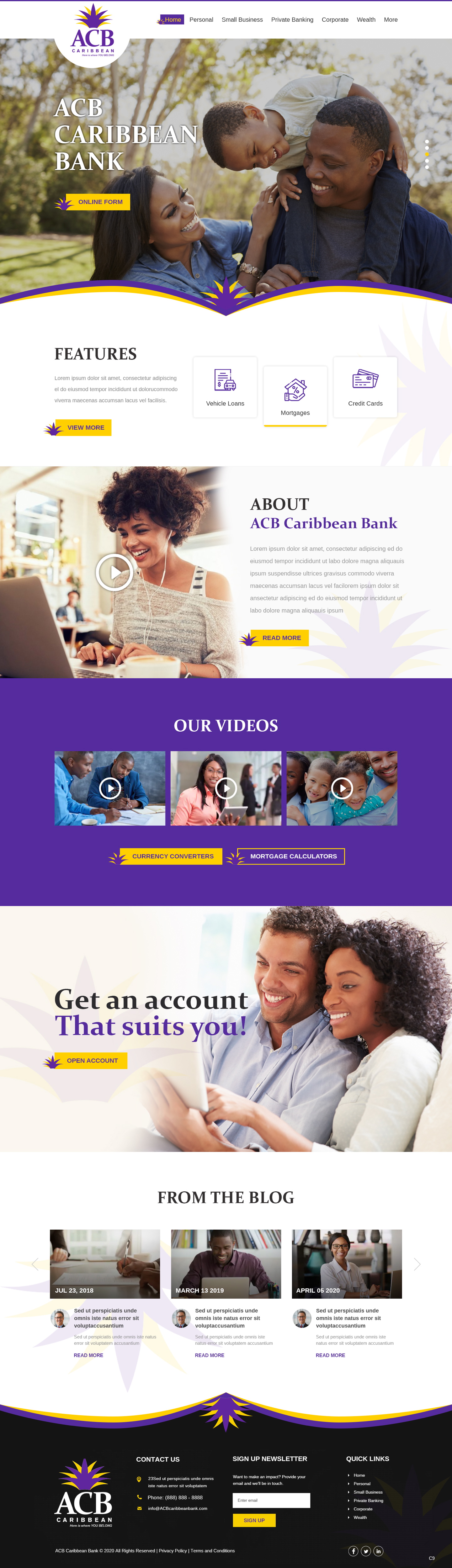 Web Design by pb for Orange Media Group | Design #24349025