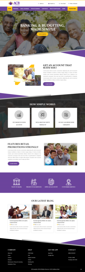 Web Design by pb for Orange Media Group | Design: #24349038