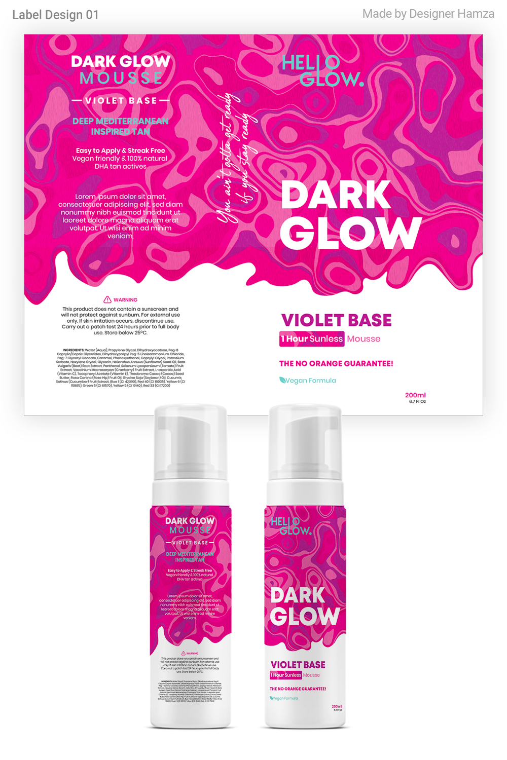Label Design by Designer Hamza for this project | Design #24325600