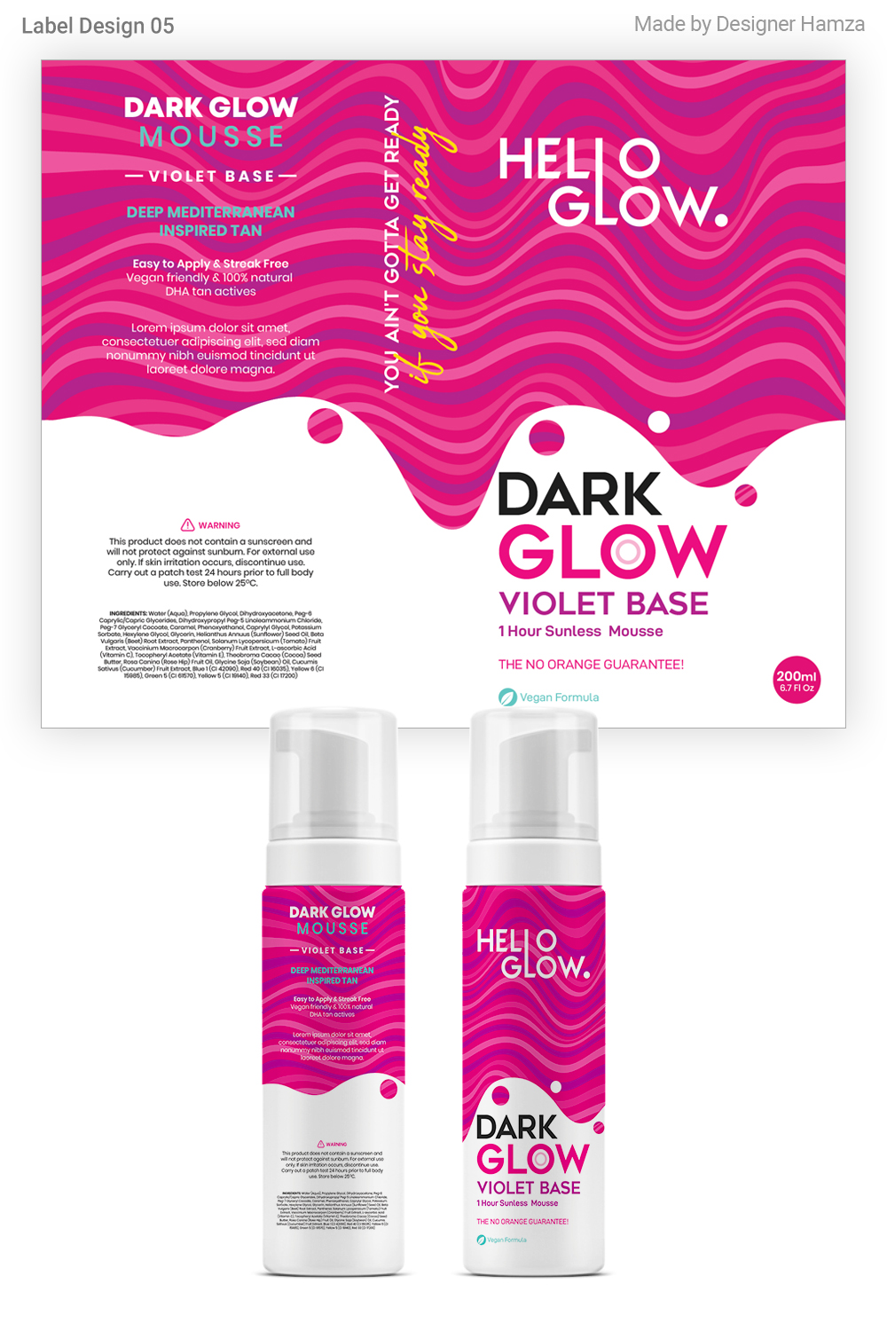 Label Design by Designer Hamza for this project | Design #24359395