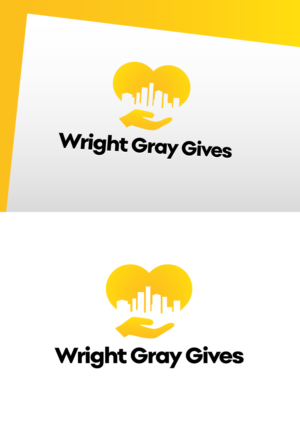 Wright Gray Gives | Logo-Design von grrssn