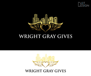 Wright Gray Gives | Logo Design by Dot Design 3
