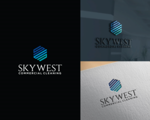 Skywest commercial cleaning | Design de Logo par Atec