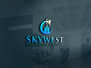 Skywest commercial cleaning | Logo Design by sushsharma99